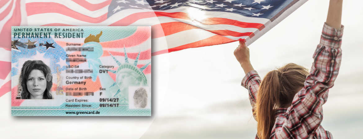 Green Card Header neu